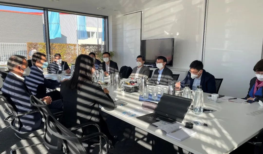 廈門市代表團與陶朗德國交流會現場