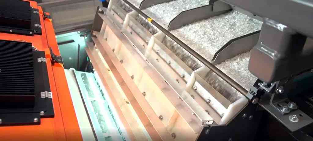 塑料片分選機凈化消費后的塑料