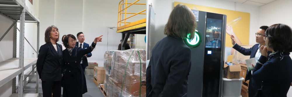 Hege Araldsen總領事一行參觀了陶朗的測試中心