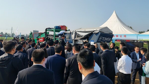 TOMRA 3A分選機公開路演，吸引全場駐足